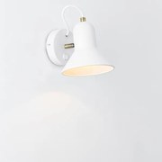 Aplica spot de perete ASTAMA 1xE27/40W/230V alb/alamă