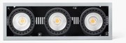 Spot LED incastrabil MINI COLIN-3 Grey recessed CRI95 54-75W 3000K 56°