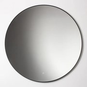 Brilagi - Oglindă de baie VENA BLACK cu LED, 19W/230V, 60 cm, IP44, CRI 90, dimerizabilă + CCT