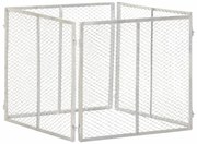 vidaXL Compostor de grădină, 85x85x70 cm, fier galvanizat