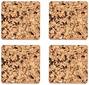 Suporturi de pahare din plută 4 buc. Querco – ZicZac