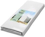 Outsunny Folie pentru Seră cu 12 Ferestre, Ușă Rulabilă și Margini Îngropate, 3x2x2 m, Alb | Aosom Romania