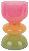 Vază portocalie/roz din sticlă (înălțime 20,5 cm) Funky Vibes – PT LIVING