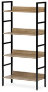 Raft GD-314 OAK Denny, 4 etajere, 60 x 27,5 x125,5 cm, 4 etaje