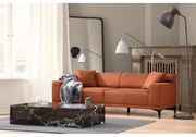 Canapea cu 3 Locuri Petra 3 - Orange 212 X 86 X 69