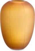 Vas decorativ din sticla design LUX Zenna S, amber