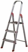 Scară din aluminiu pentru uz profesional Rolser Unica, 3 trepte, 3 trepte
