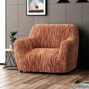 Huse bielastice UNIVERSO NOU dungi cărămizii fotoliu (l. 60 - 110 cm)