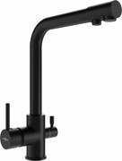 Mexen Duero baterie de bucătărie, neagră - 671600-70