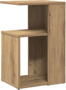 vidaXL Masă laterală, stejar artizanal, 36x30x56 cm, lemn prelucrat