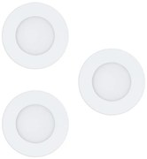 Eglo 78195 - Set de 3 spoturi LED încastrate FUEVA LED/2,7W/230V