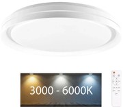 Plafonieră LED dimabilă pentru baie ELIZA LED/48W/230V IP44 + telecomandă