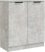 vidaXL Măsuță de cafea, gri beton, 60x30x70 cm, lemn prelucrat