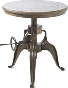 Masa design industrial cu inaltime reglabila, diametru 56cm, Grand Central 262810RM