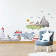 Autocolante de perete - Peisaj canadian