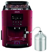Espressor automat cu recipient pentru lapte Krups ESSENTIAL 1450W/230V roșu