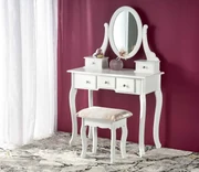 Masă de toaletă Shay (alb). Promo -6%. 1039581