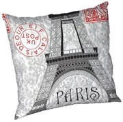 Perna Paris, microfibra matlasata Alcam, 70X70 cm