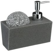 Set de spălat vase cu dozator, 2 în 1