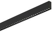 Lustra liniara cu lumina directa si indirecta STEEL Accent Black 3000K