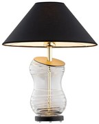 Veioza, lampa de masa design modern Veneto negru