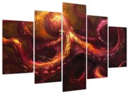 Tablou - Octopus, pictură în ulei (150x105 cm)