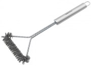 Perie de curatat gratar Kinghoff KH 1915, 41,5 cm, Maner ergonomic, Peri din otel, Inox
