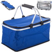 Cos termic pliabil pentru picnic, CERULEAN