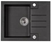 Chiuvetă de bucătărie ALVEUS 1090951 ROCK 59,5x47,5 cm negru