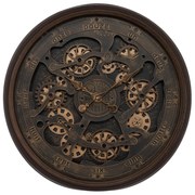 Ceas mare de perete vintage Alban, mecanism vizibil, Ø 76 cm