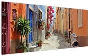 Tablou cu strada din Sardinia (120x50 cm)