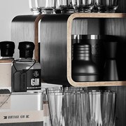 Dulap de baie / canistră  - Bathroom Cabinet, Rose, 6 variante - Danish Fuel Variantă: Smoked Oak