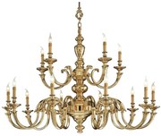 Candelabru XL cu 15 brate LUX realizat manual Amos