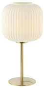 Veioza, lampa de masa design modern Mird alb, alama