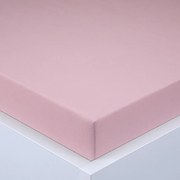 Cearşaf cu elastic jersey EXCLUSIVE roz prăfuit 90 x 200 cm