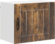 vidaXL Dulap de bucătărie Stejar fumuriu 50 x 31 x 40 cm Lemn compozit