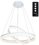 LED Lustră pe cablu RING cu telecomandă LED/60W/230V