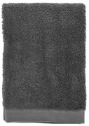 Prosop gri închis din bumbac din frotir 50x100 cm Comfort – Södahl