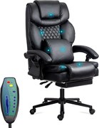 Scaun Directorial cu Masaj OFF 935 Negru