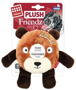 GiGwi Squeaky jucărie pentru câini Plush Friendzurs, 17 x 16 x 2,5 cm