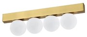 Plafonieră LED Ideal Lux PING PONG 4xLED/3W/230V CRI 90 alamă