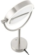 Oglindă cosmetică cu funcție de retroiluminare LED Sencor LED/5W/230V oțel inoxidabil