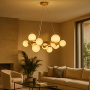 Lustra suspendata design modern decorativ ODILLIA 11L