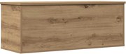 vidaXL Cutie de depozitare Stejar Artizanal 90 x 35 x 35 cm