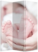 Paravan - Piciorușele de copilaș (126x170 cm)