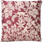 Husa decorativa pentru perna ABU MERLOT 45x45 cm, vinuriu