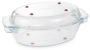 Tavă ovală cu capac Tescoma GrandCHEF,35 x 21 cm