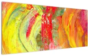 Tablou cu abstracție- pictura (120x50 cm)