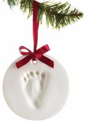 Kit amprenta mulaj manuta sau piciorus bebe pentru ornament bradut - Pearhead