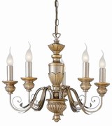 Candelabru 5 brate diametru 55cm FIRENZE SP5 ORO 020822
